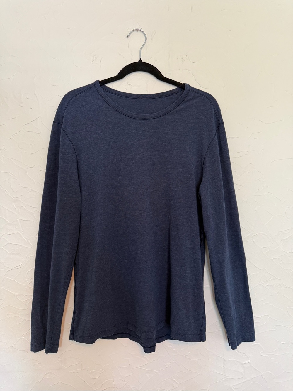 Lululemon Men’s Navy Blue Long Sleeve Shirt